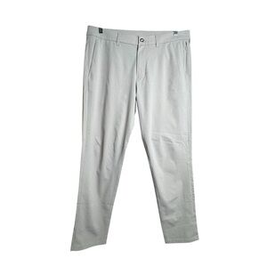 Lululemon Ventlight Commission Slim Fit Pant Mens 36x32 White Opal